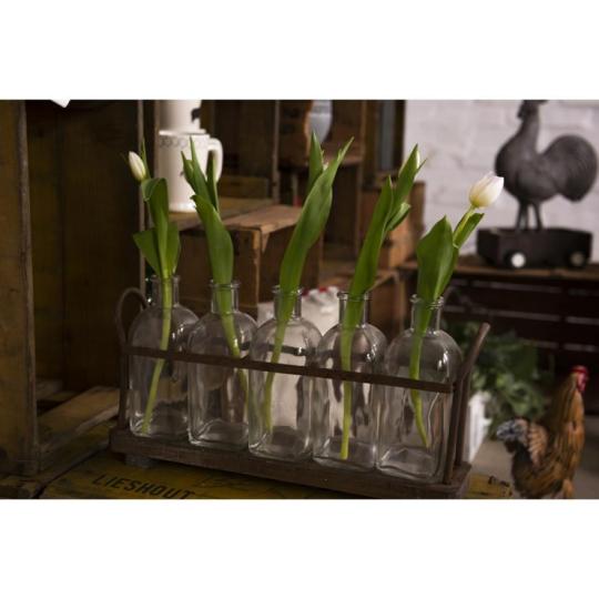 sklenena vaza drziak stolovy dekor rustikalny vintage stredomorsky sviatocny vazzy recyklovany doplnok interieru lameridiana obchod s interiermi kvetinova vaza.jpg